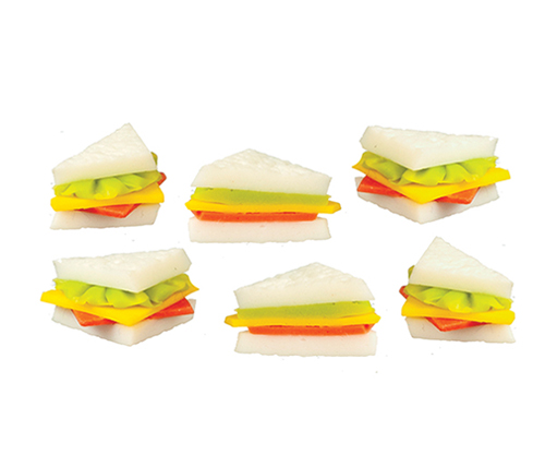 Hand Made Sandwiches, 6 pc